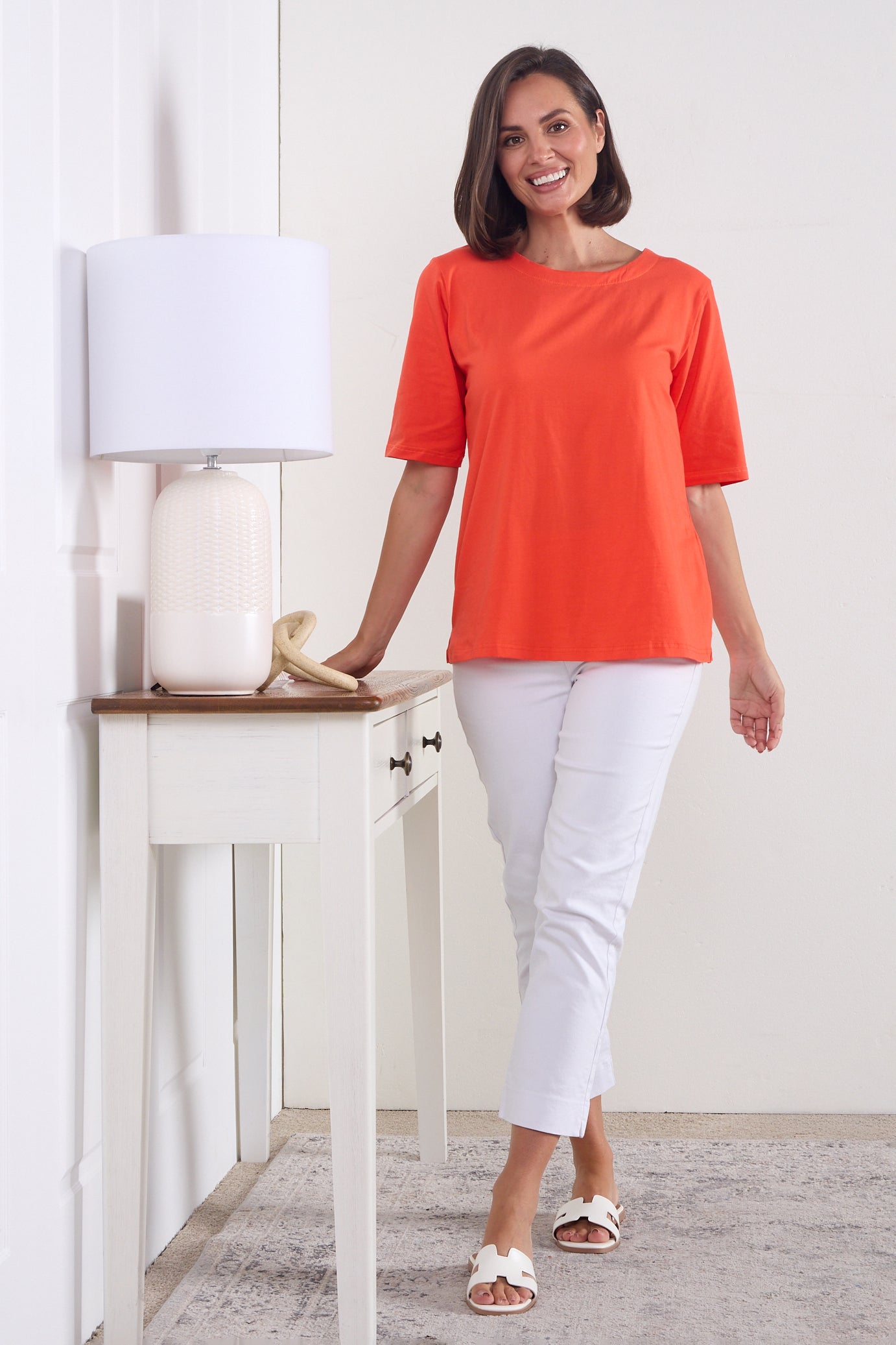 The Essential Tee - Orange