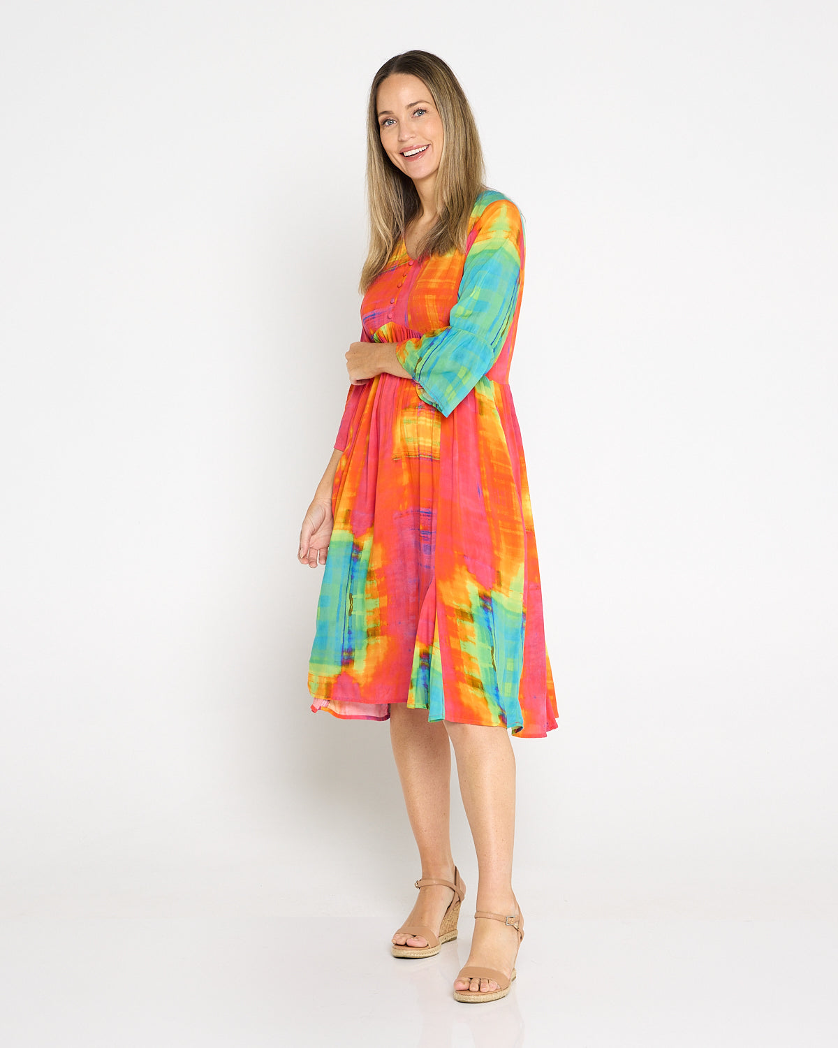 Tina Dress - Sunset Wash