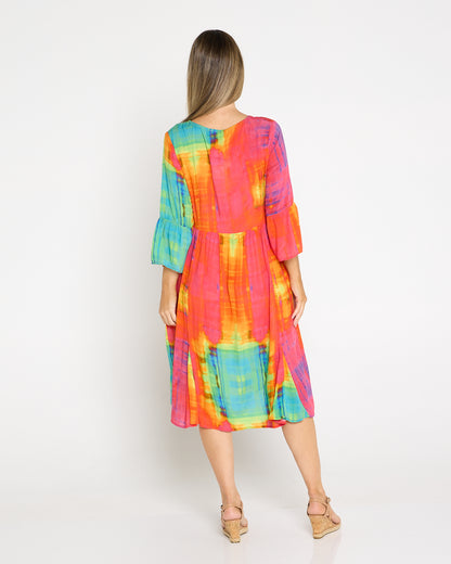 Tina Dress - Sunset Wash
