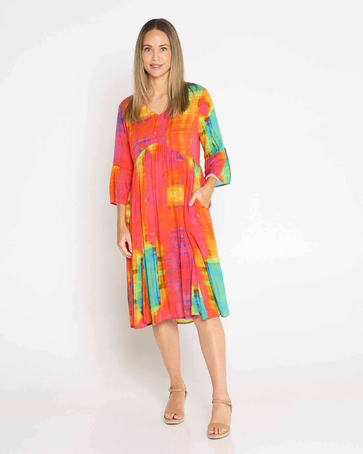 Tina Dress - Sunset Wash