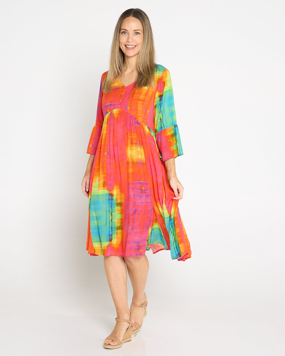 Tina Dress - Sunset Wash