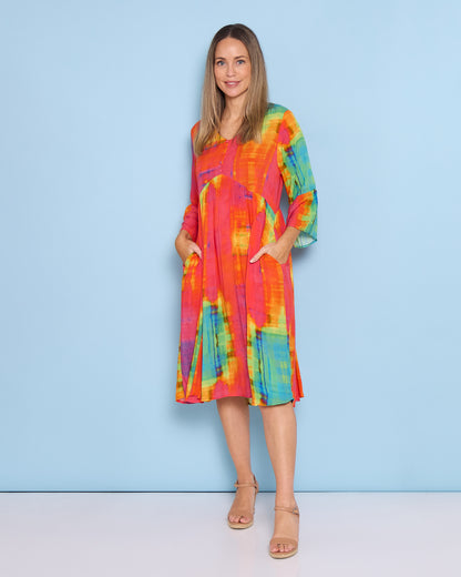 Tina Dress - Sunset Wash