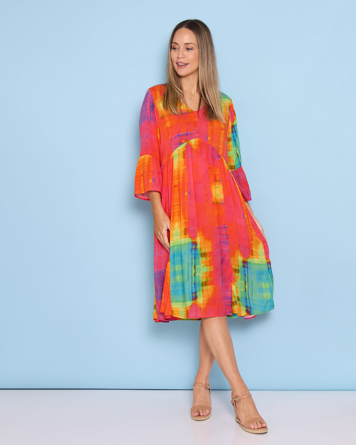 Tina Dress - Sunset Wash