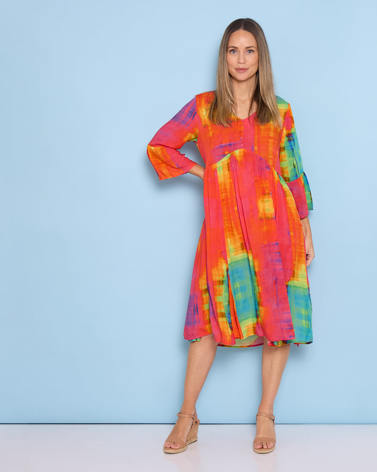 Tina Dress - Sunset Wash