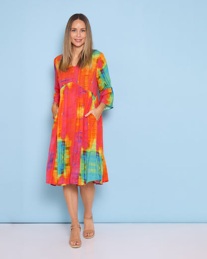 Tina Dress - Sunset Wash