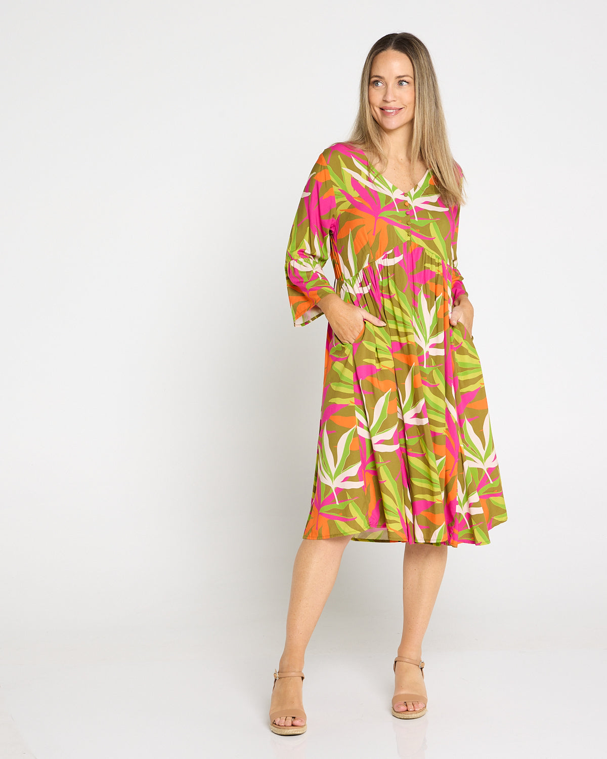 Tina Dress - Tropical