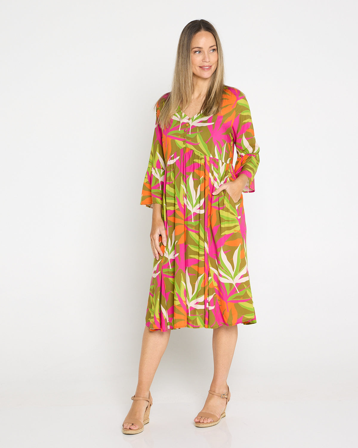 Tina Dress - Tropical