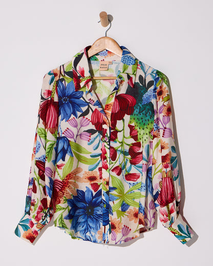 Bellevue Blouse - Botanical Bliss