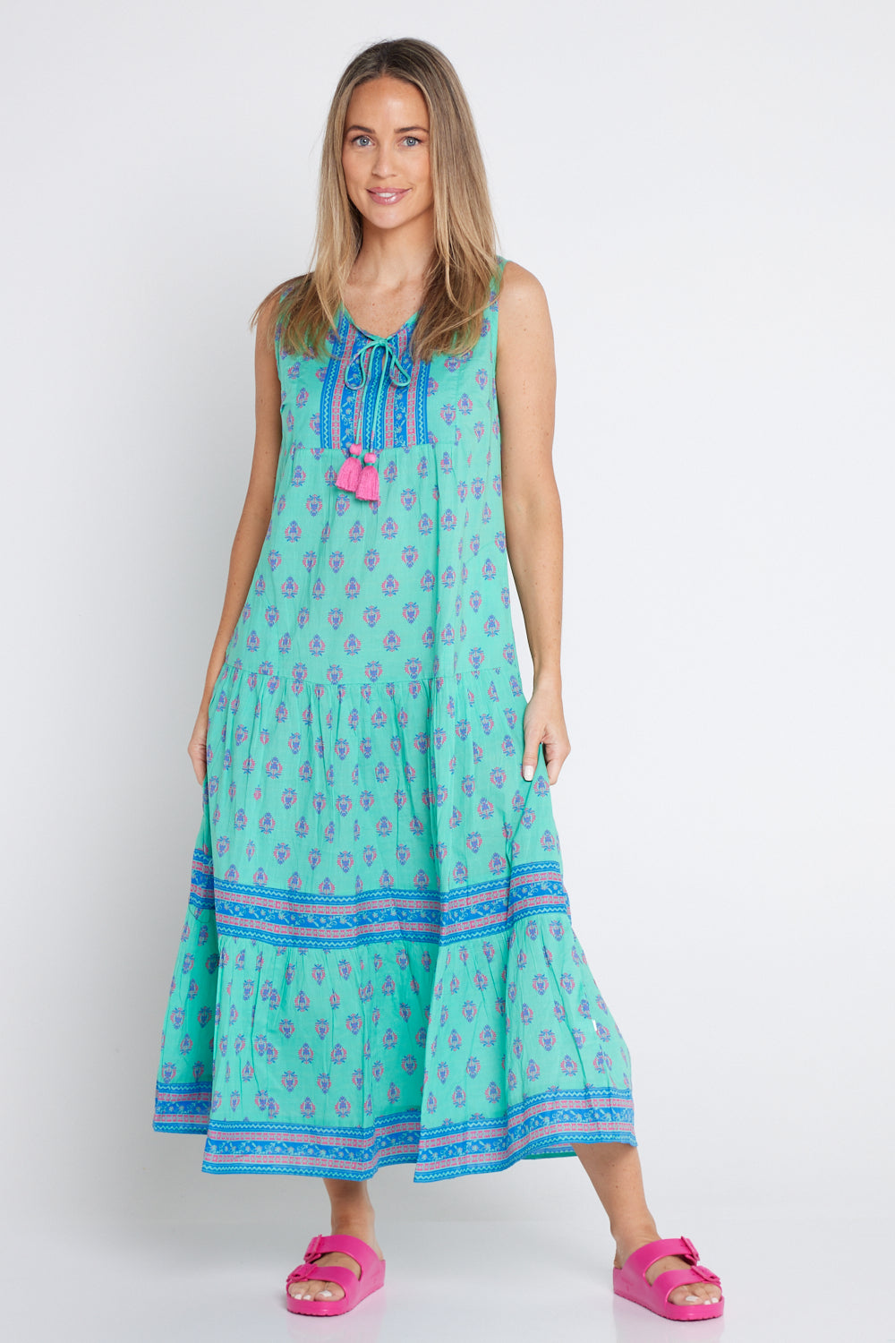 Toronto Maxi Dress - Sea