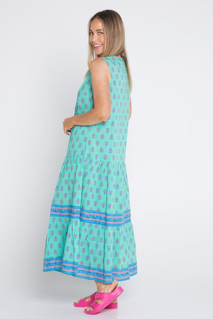 Toronto Maxi Dress - Sea