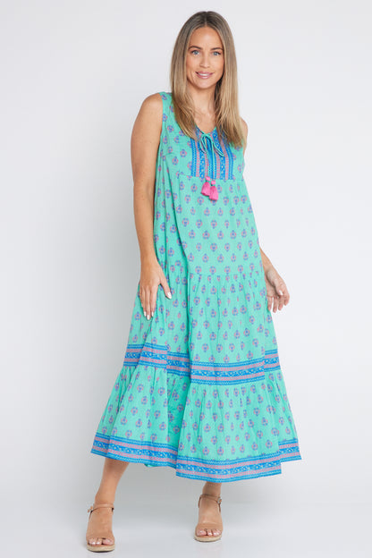 Toronto Maxi Dress - Sea