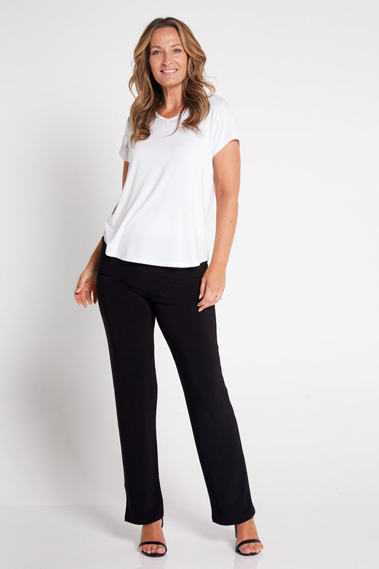 Gianna Tall Pants - Rust  Australian Made Basics – TULIO Fashion