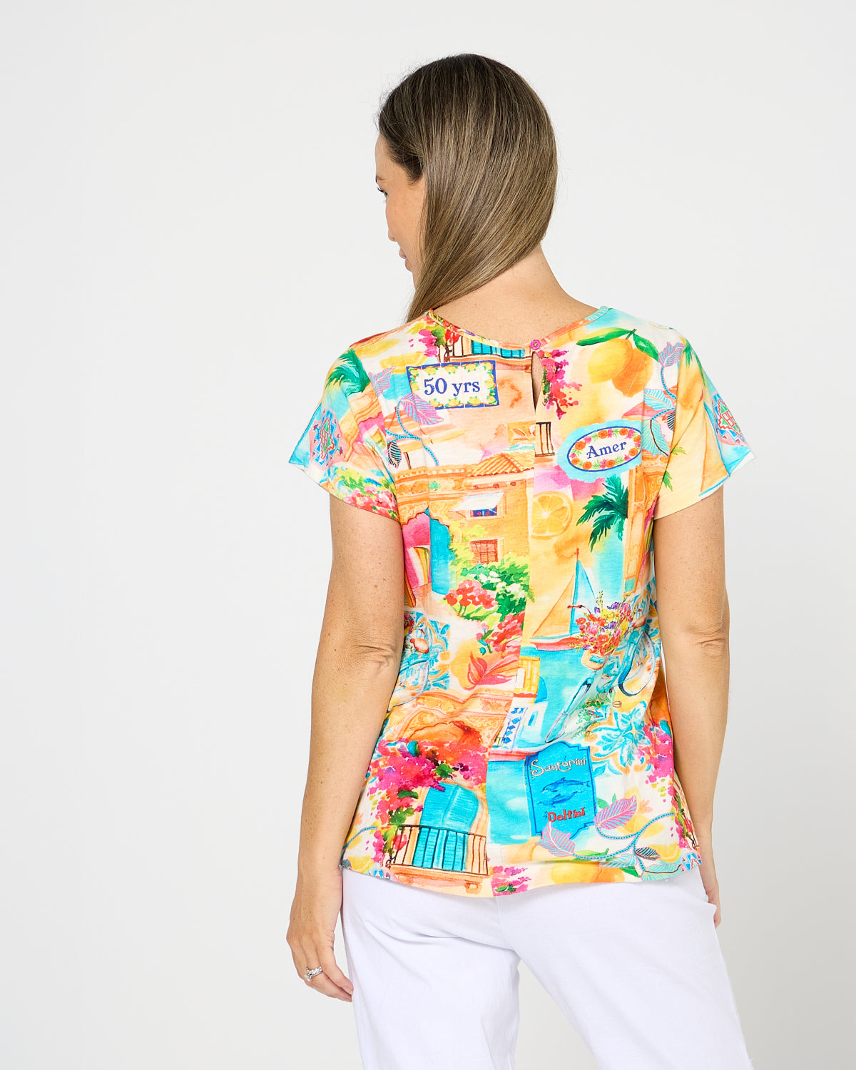 Contemporary Tee - Summer Print