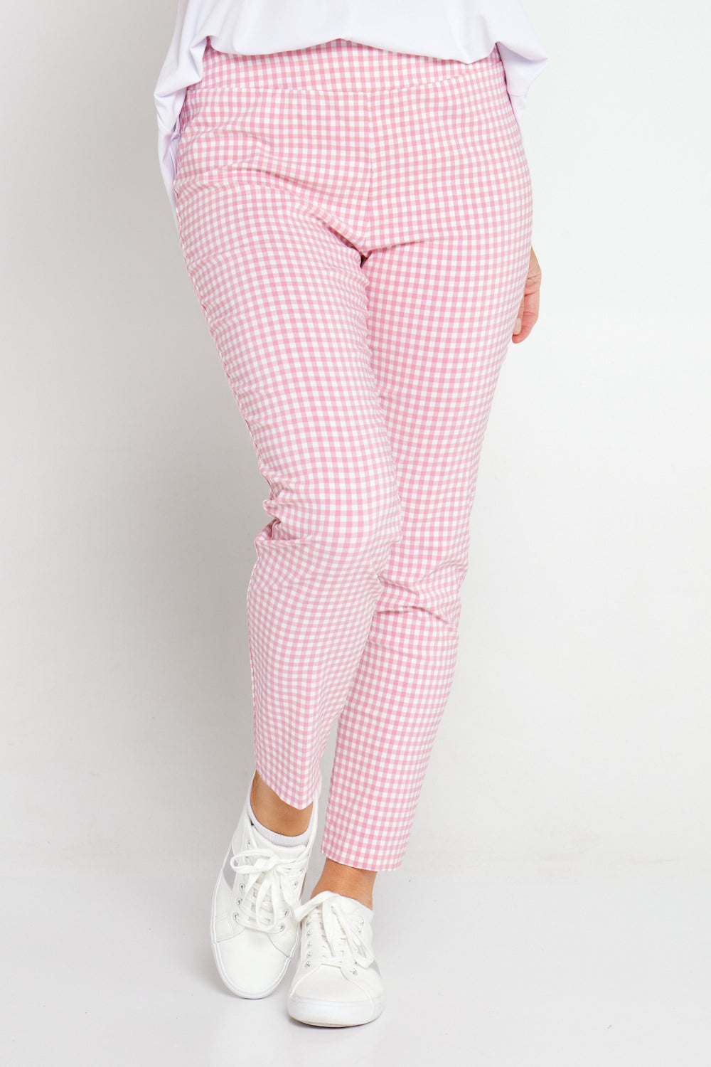 Moira Pants - Pink Gingham