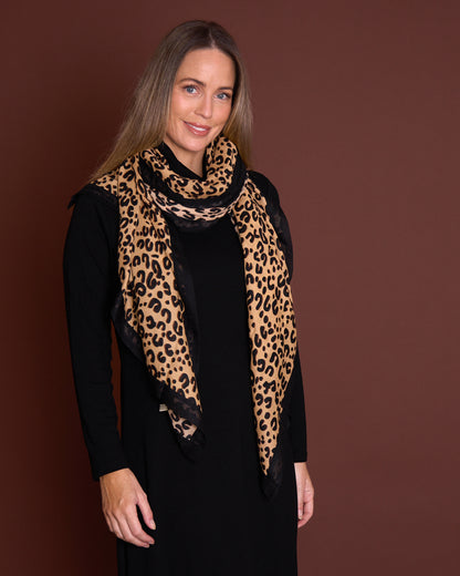 Savannah Scarf - Leopard