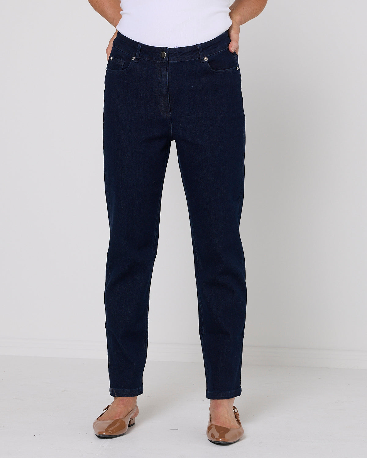 Cordelia St Classic Jeans - Dark Denim