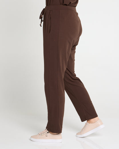Weekend Life Fleece Pants - Chocolate