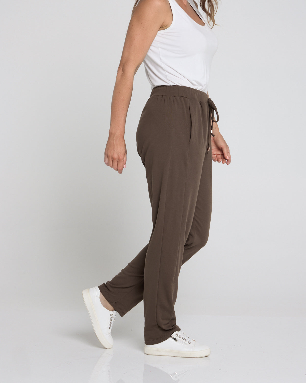 Weekend Life Fleece Pants - Mocha