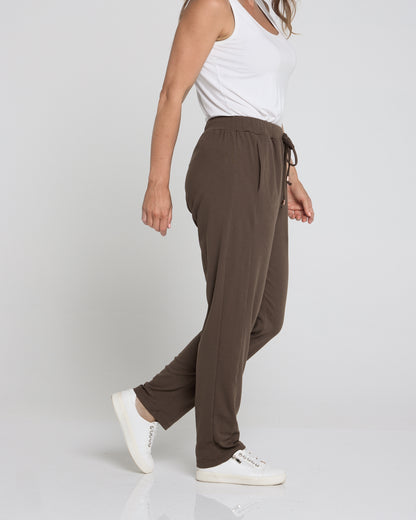 Weekend Life Fleece Pants - Mocha