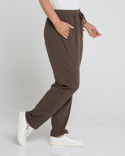 Weekend Life Fleece Pants - Mocha