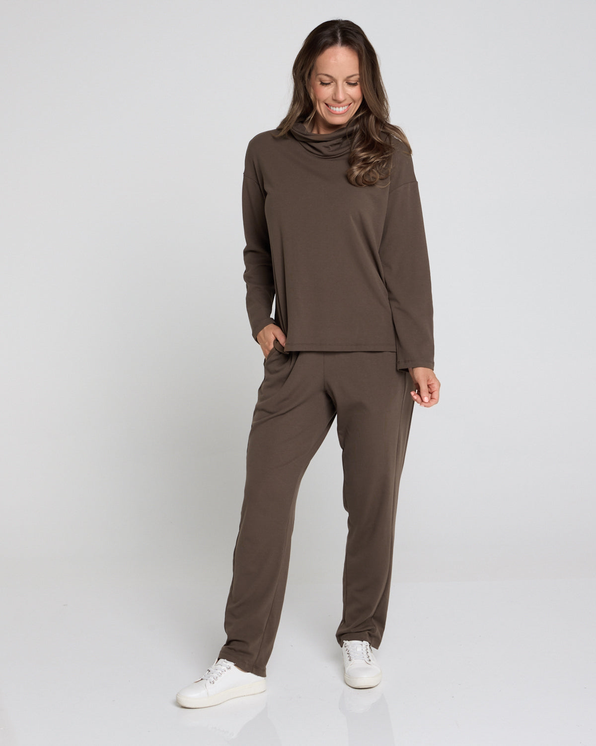 Weekend Life Fleece Pants - Mocha