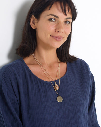 Coastal Charm Necklace - Gold