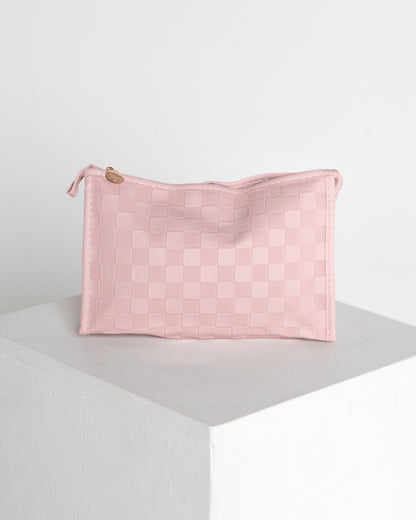 Unity Cosmetic / Travel Case - Blossom Check