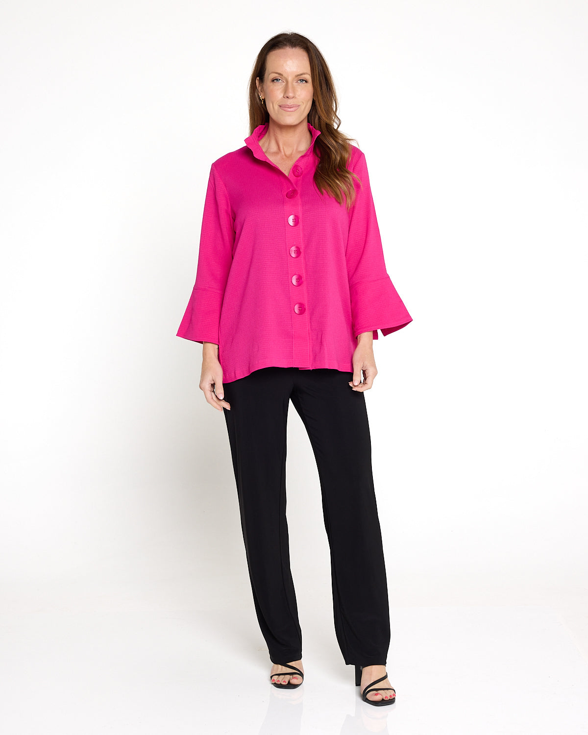 Frankie Core Shirt - Hot Pink