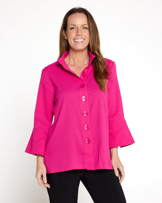Frankie Core Shirt - Hot Pink