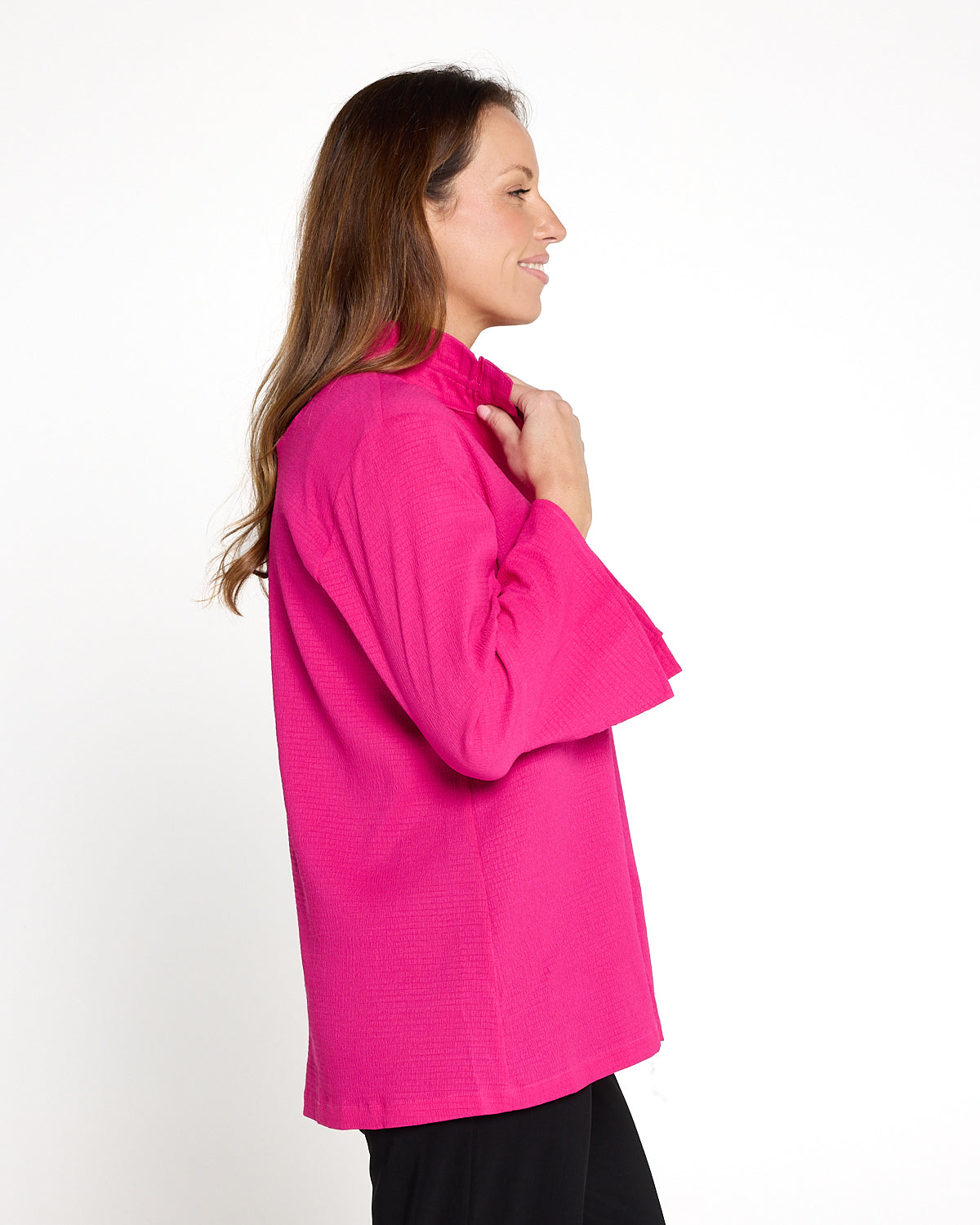 Frankie Core Shirt - Hot Pink