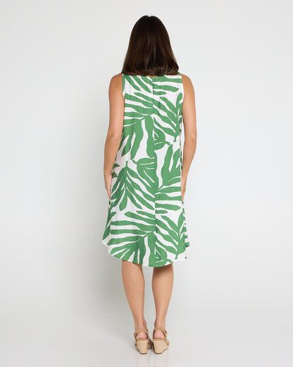 Summer Swing Dress - Sage