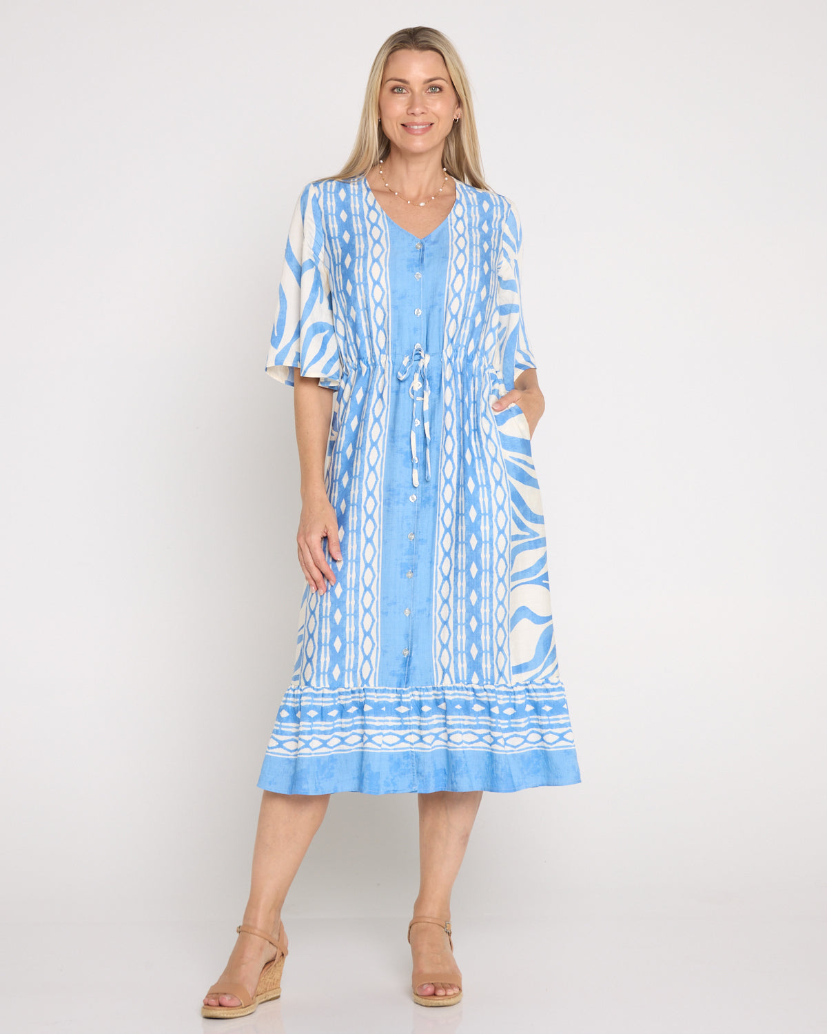Indigo Sands Dress – Sky