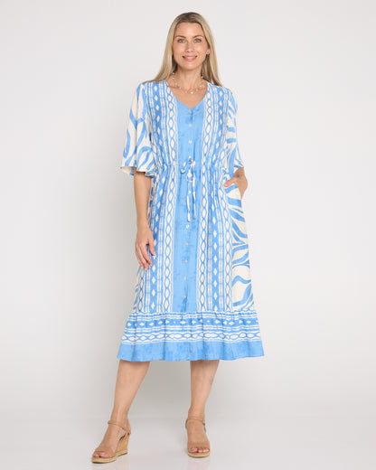 Indigo Sands Dress – Sky