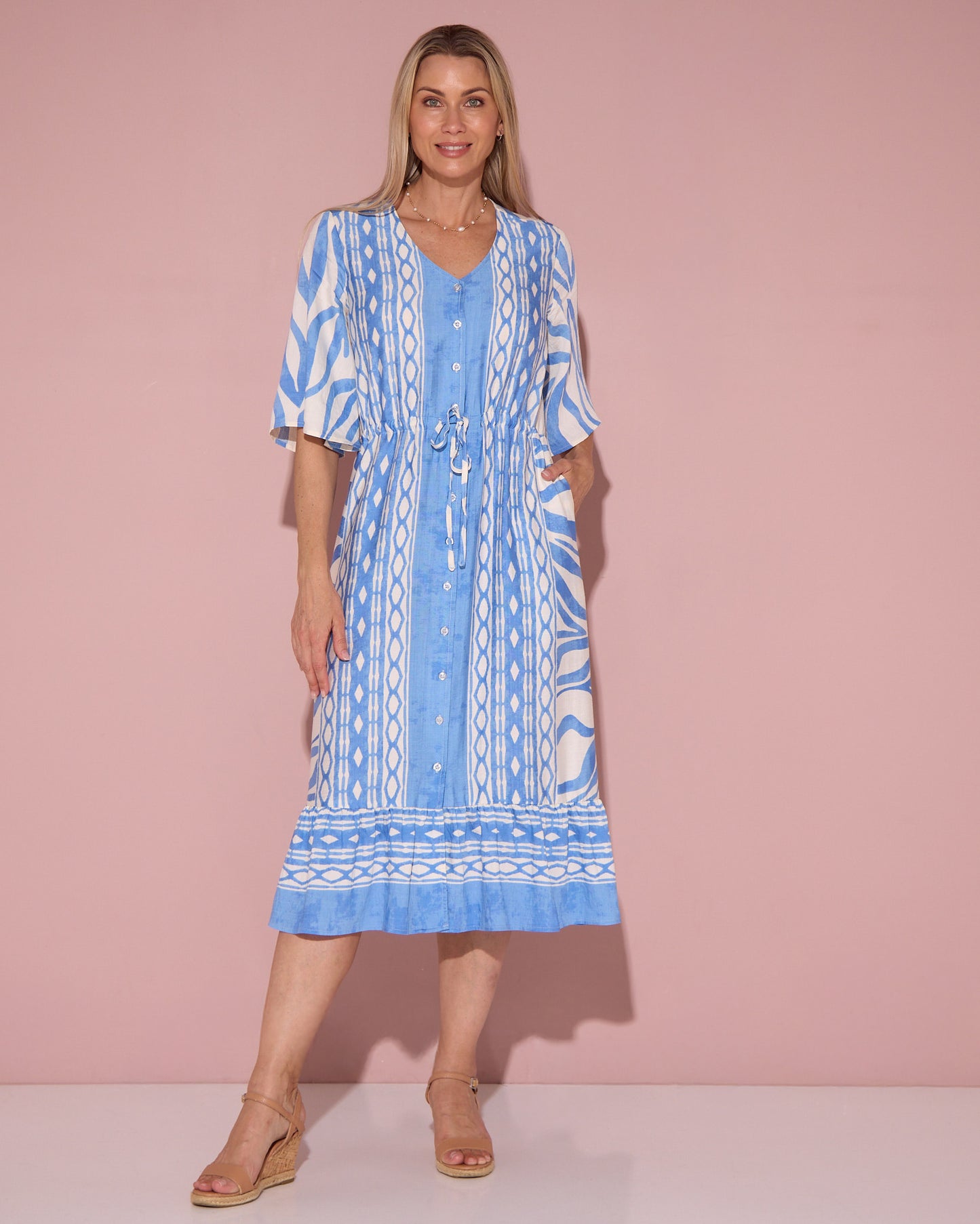 Indigo Sands Dress – Sky