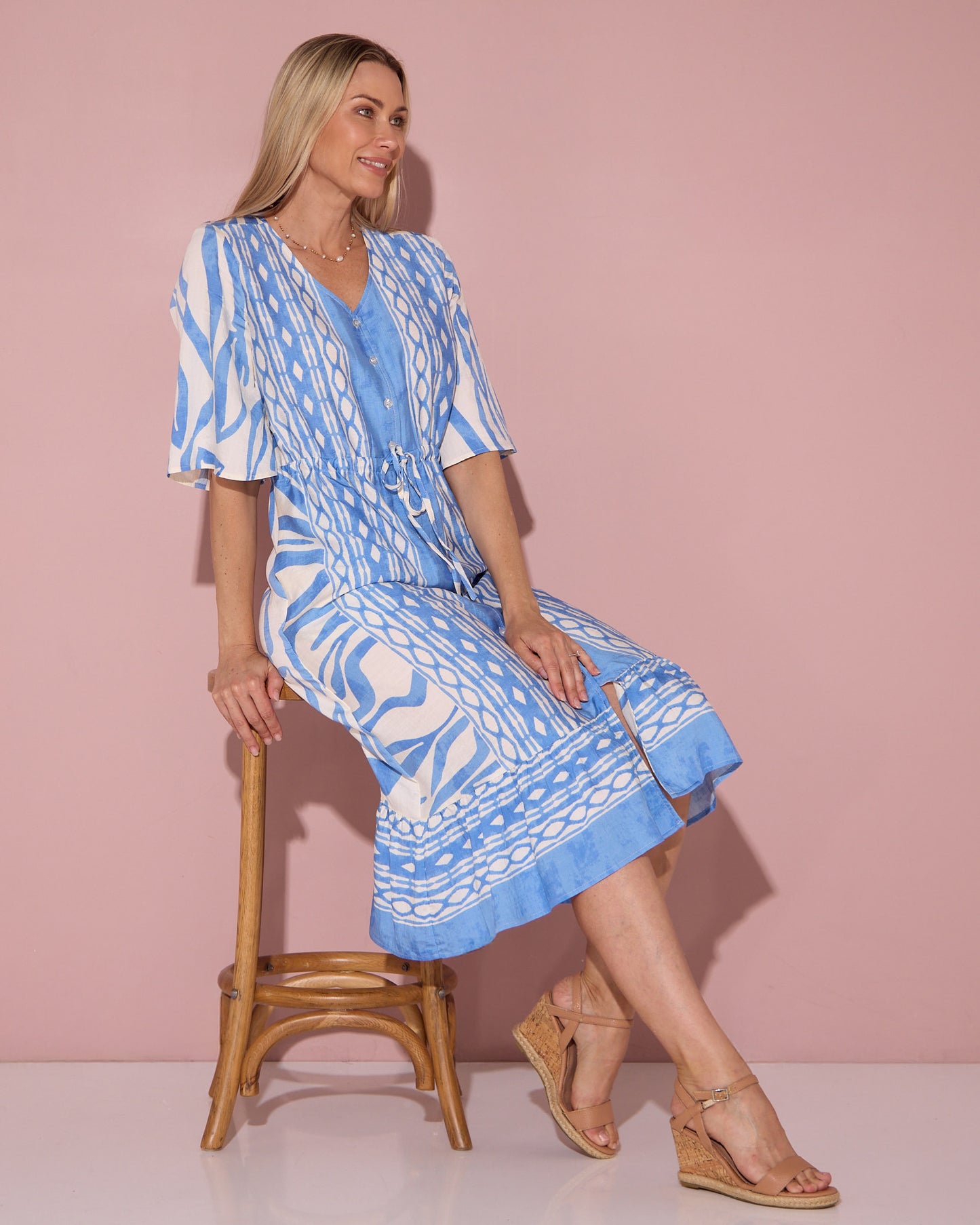 Indigo Sands Dress – Sky
