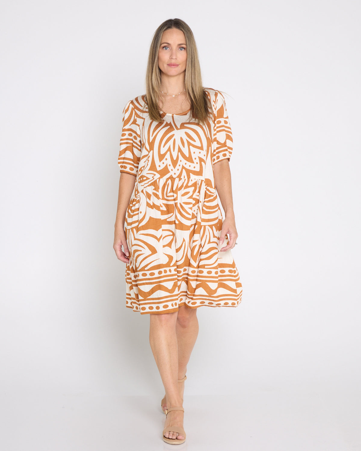 Alzamay Dress - Ochre Island
