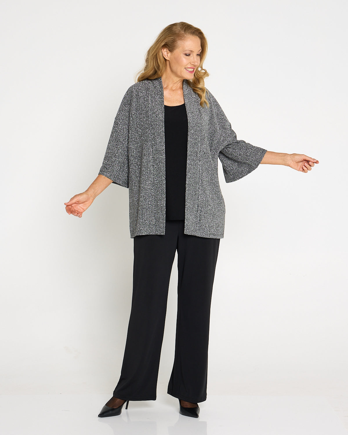 Lurex Lux Jacket - Silver