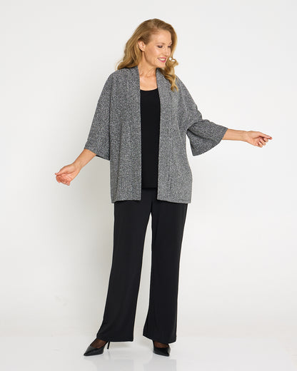 Lurex Lux Jacket - Silver