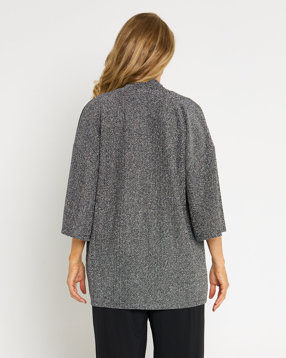 Lurex Lux Jacket - Silver