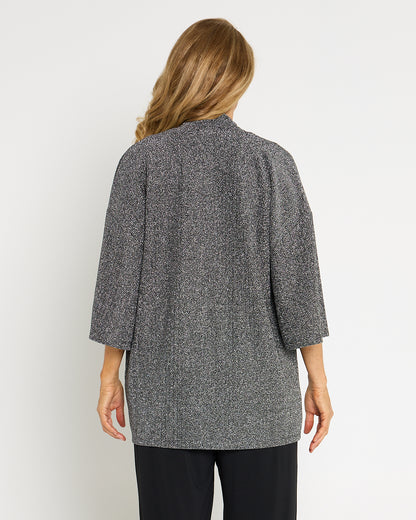 Lurex Lux Jacket - Silver