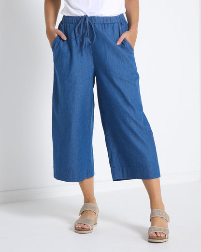 Calantha Culotte - Denim