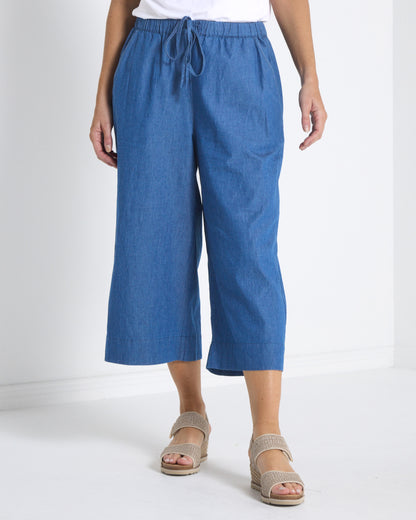 Calantha Culotte - Denim