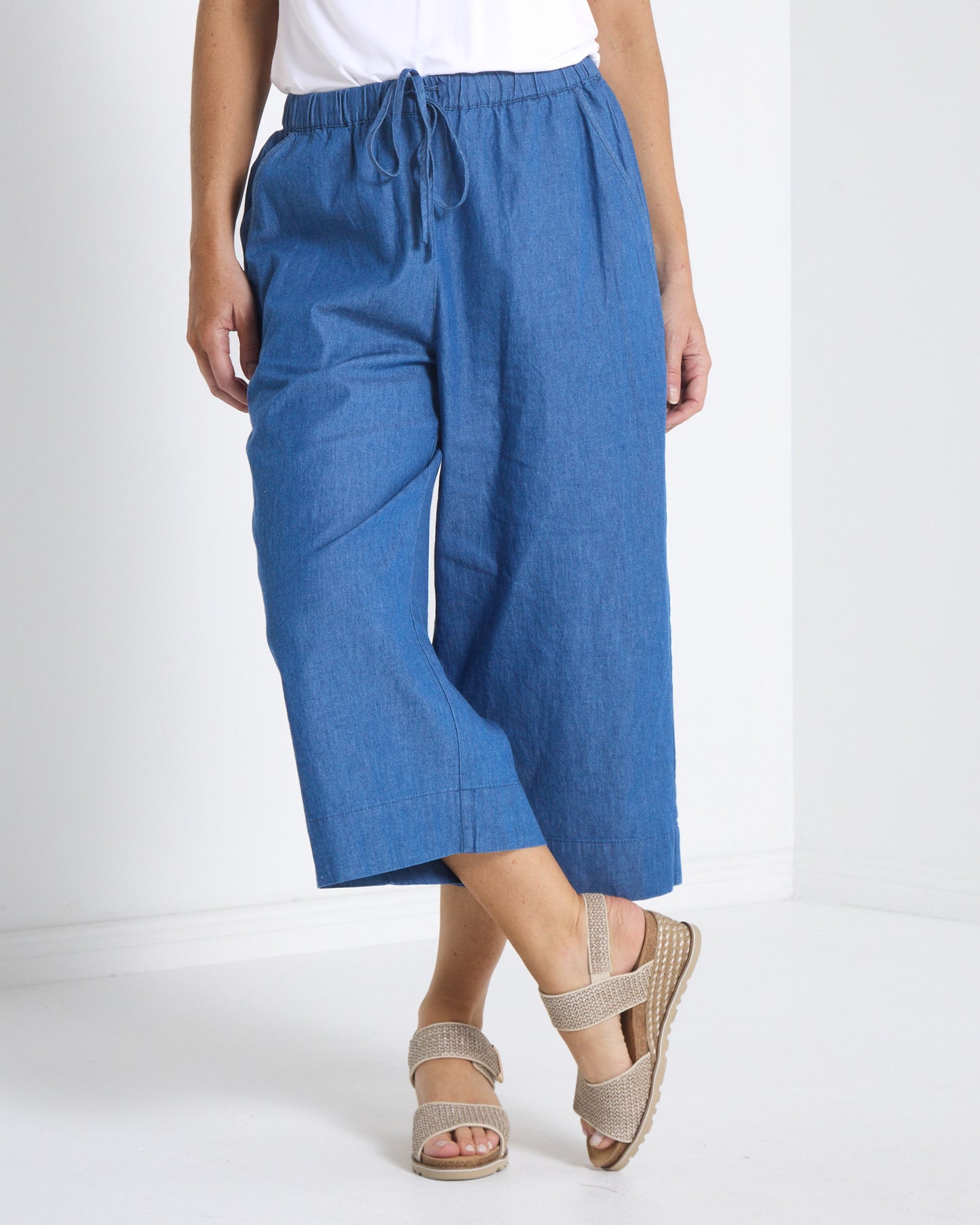Calantha Culotte - Denim