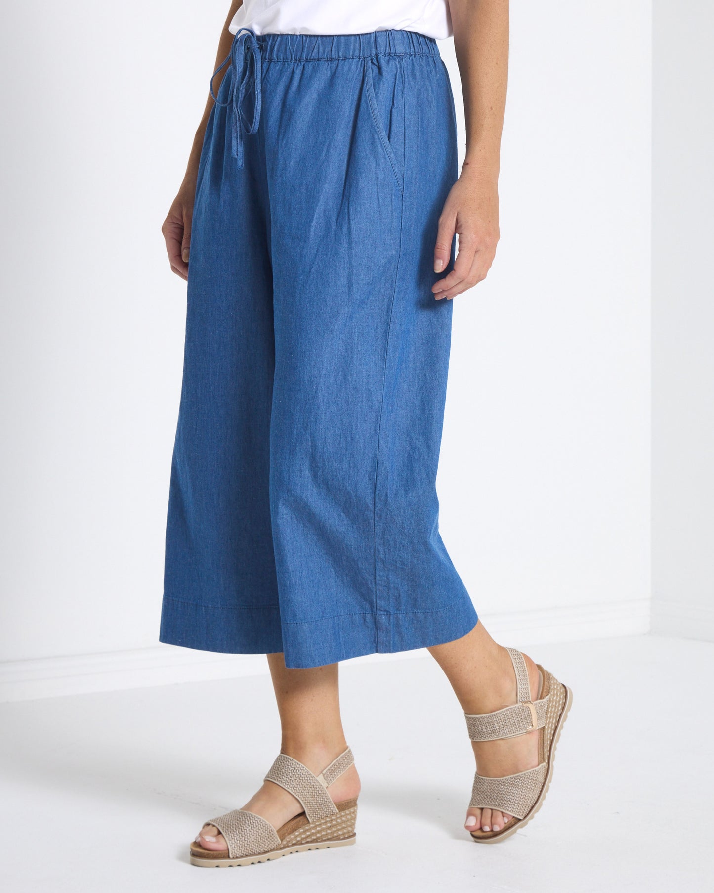 Calantha Culotte - Denim
