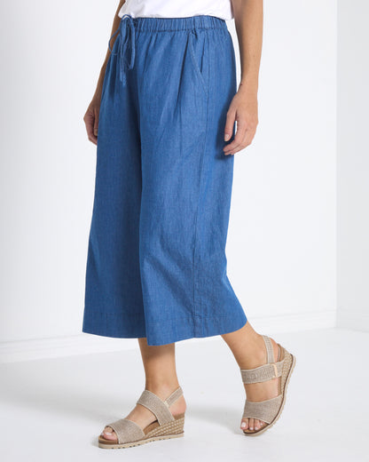Calantha Culotte - Denim