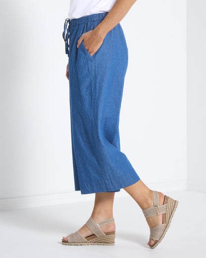Calantha Culotte - Denim