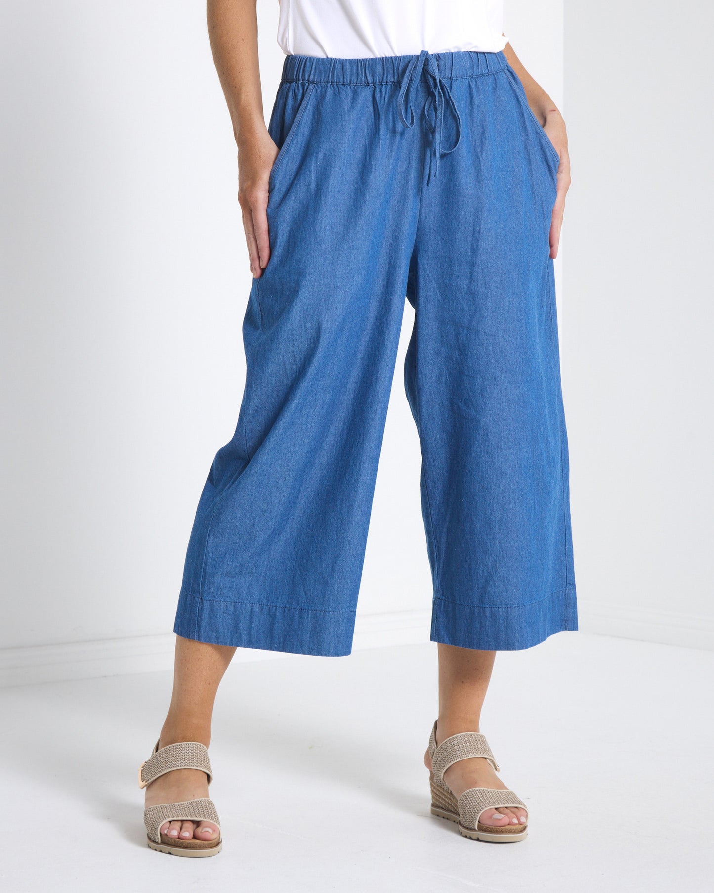 Calantha Culotte - Denim