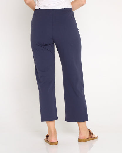 Montana Cotton Pants - Charcoal