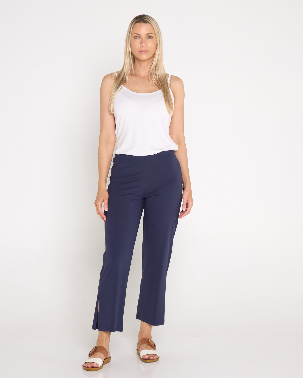 Montana Cotton Pants - Charcoal