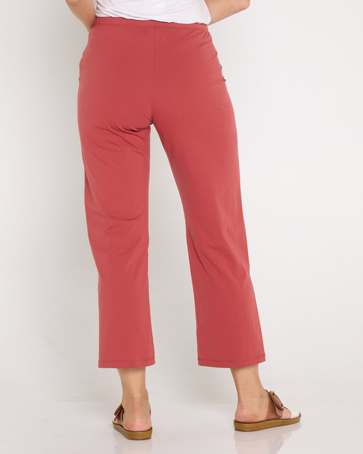 Montana Cotton Pants - Terracotta